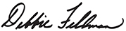 Debbie signature